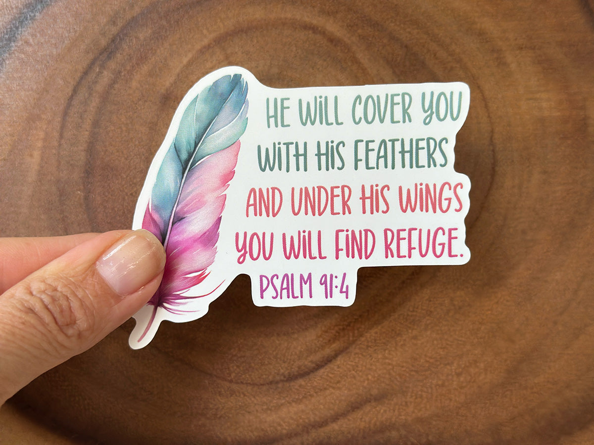 Psalm 91 | Vinyl Christian Sticker