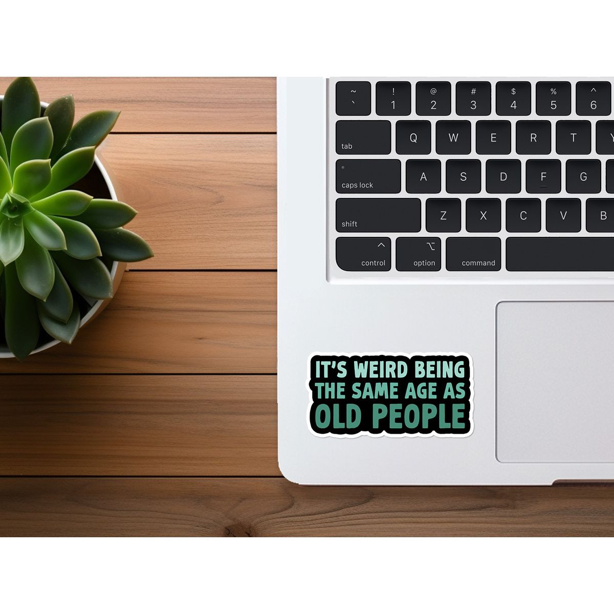 It's Weird Being The Same Age As Old People | Funny Sticker