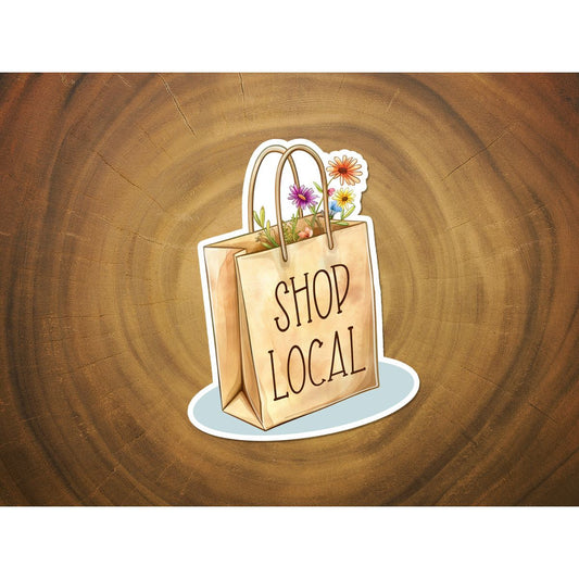 Shop Local Sticker | Shop Small