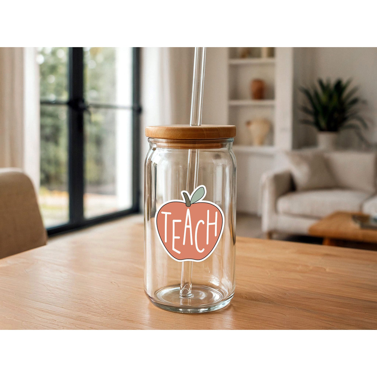 Teacher Appreciation Sticker | Apple | Waterproof Vinyl