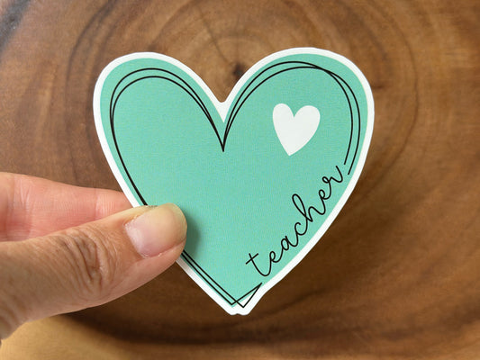 Teacher Appreciation Sticker | Waterproof Vinyl