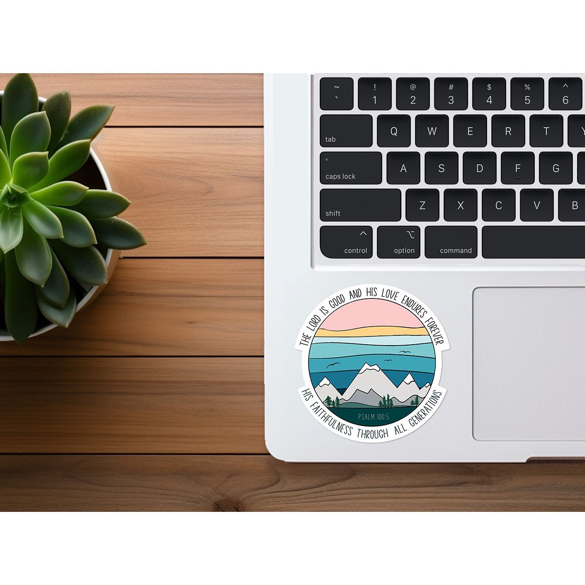 The Lord is Good | Christian Sticker | Scripture