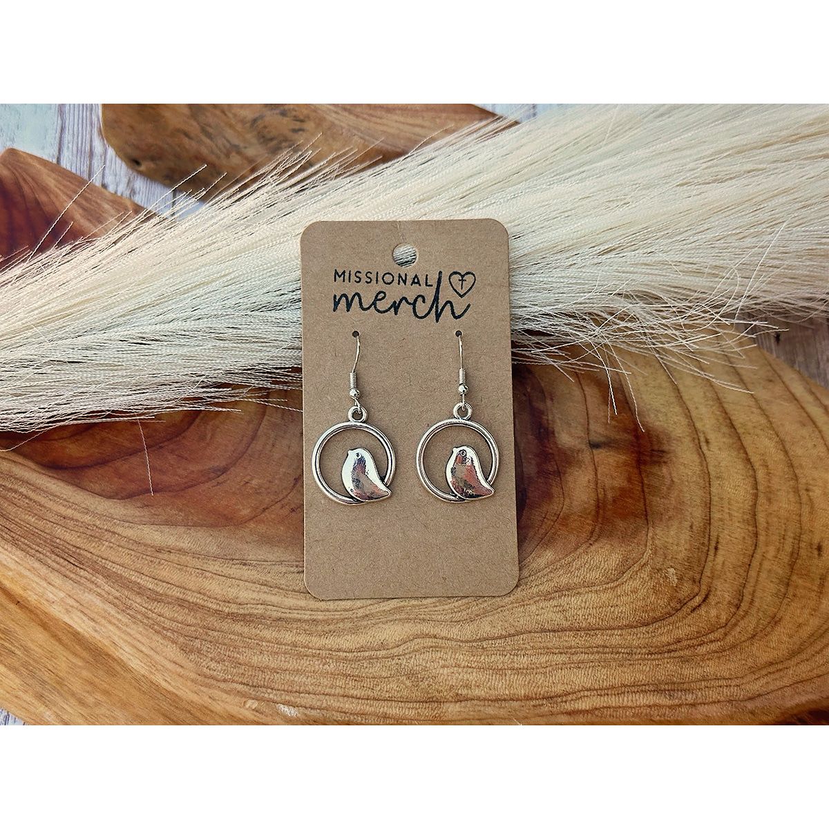 Then Sings My Soul Songbird Earrings | Two Color Options