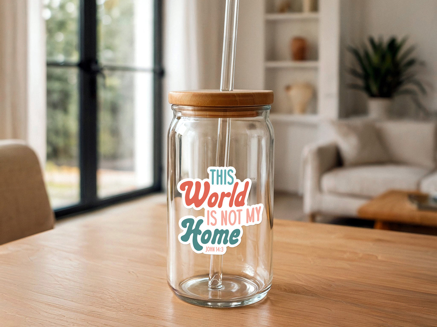The World Is Not My Home | Christian Sticker