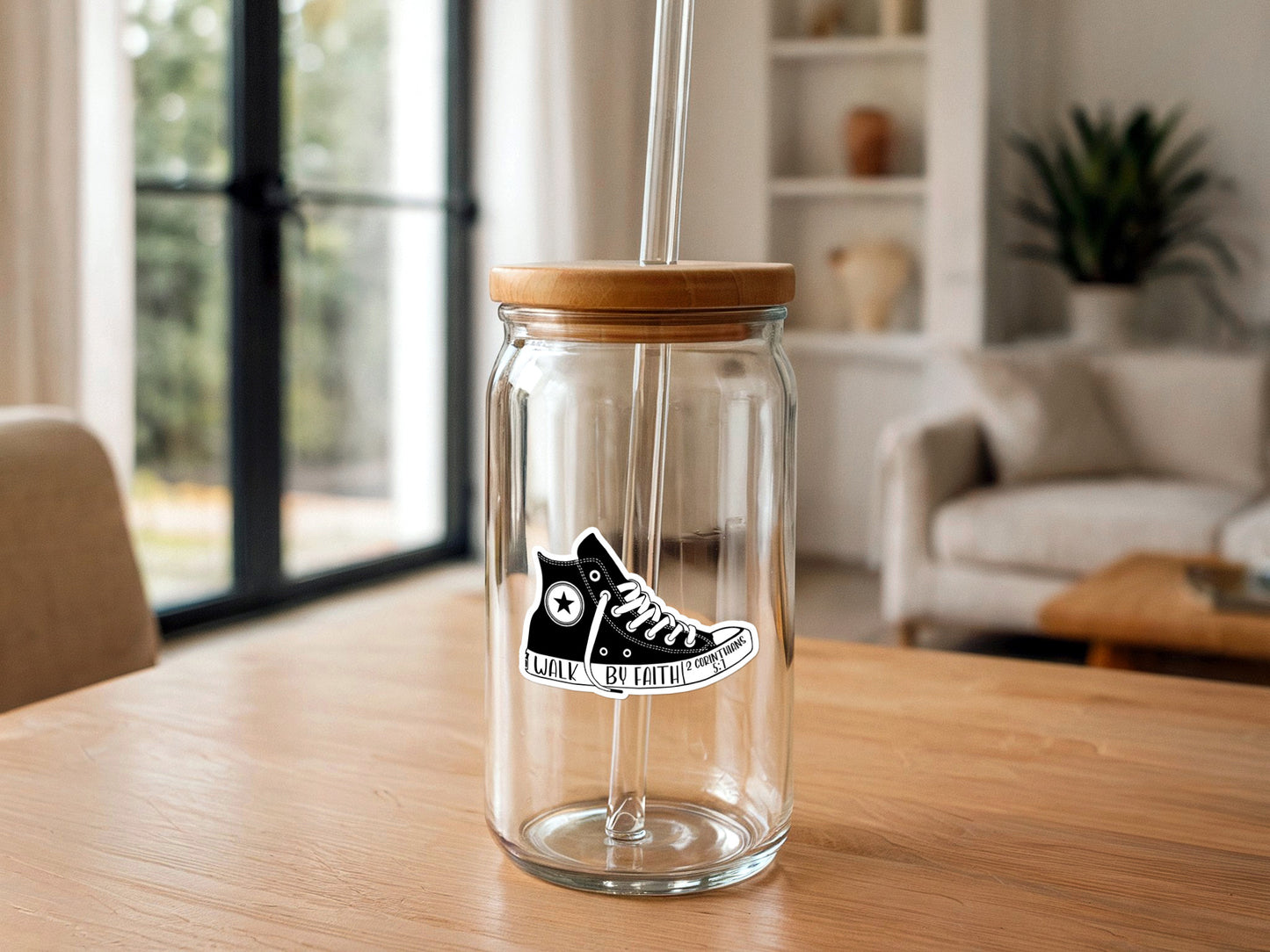 Walk By Faith | Vinyl Christian Sticker