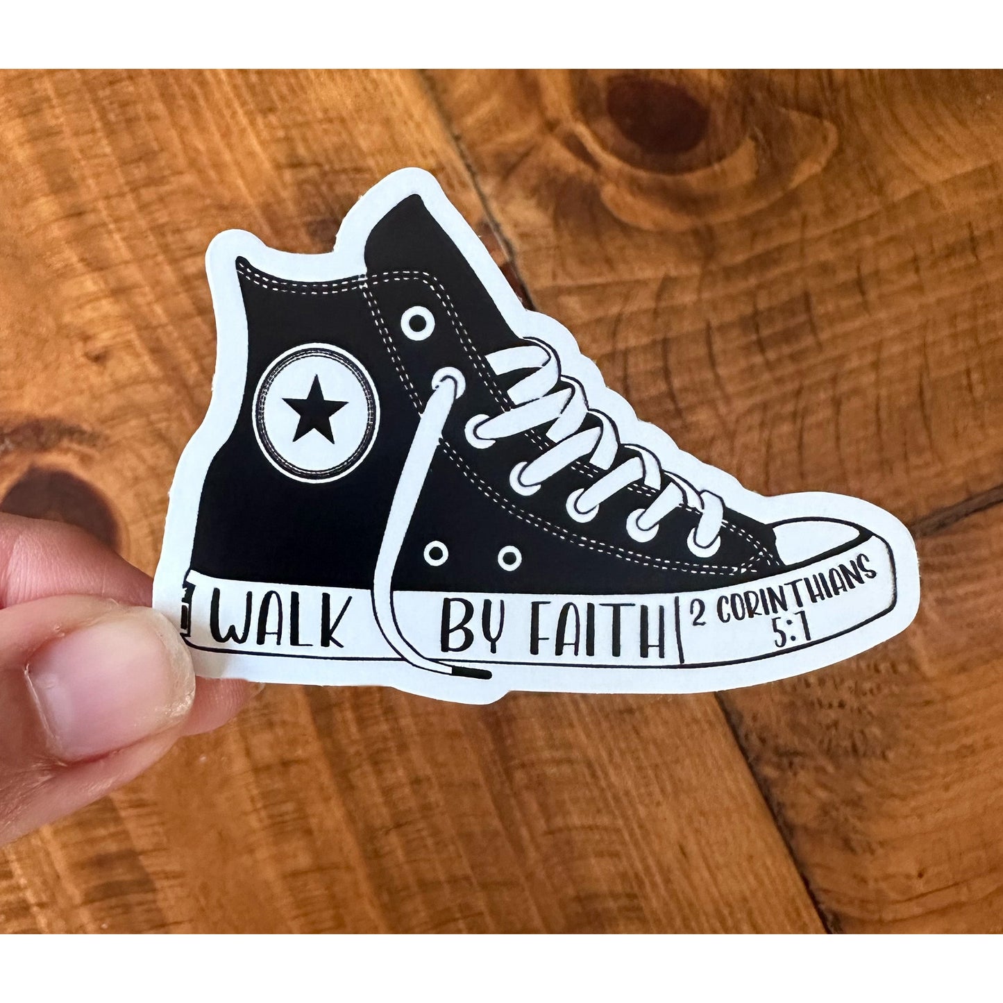 Walk By Faith | Vinyl Christian Sticker