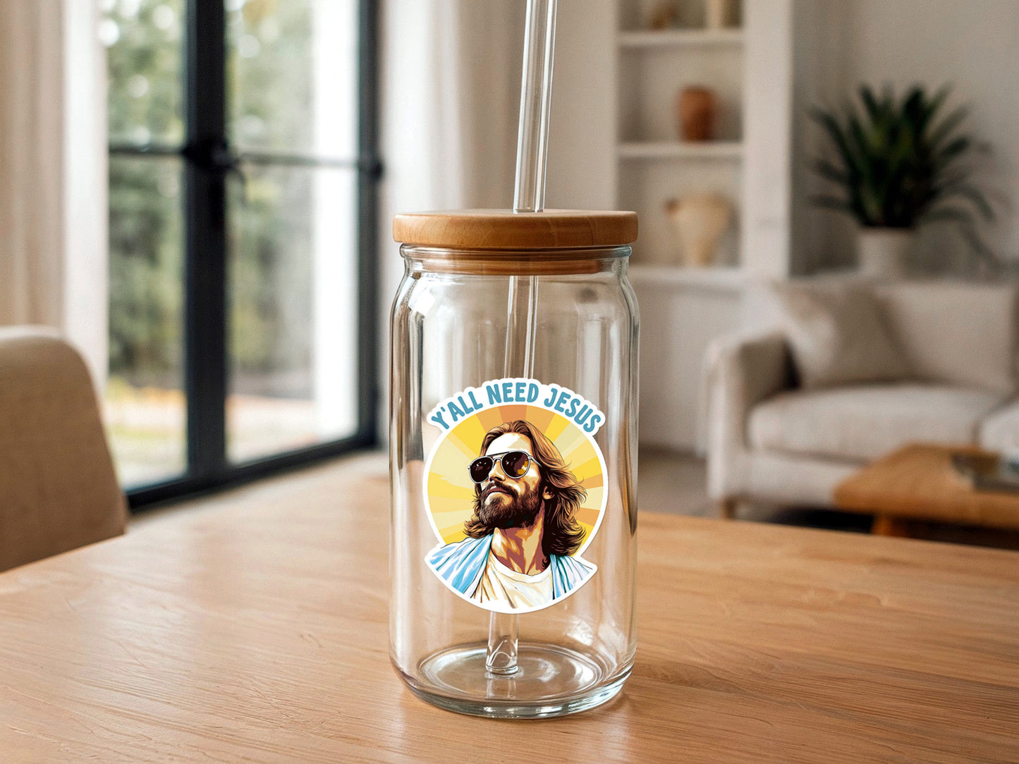 Y'all Need Jesus | Funny Christian Sticker