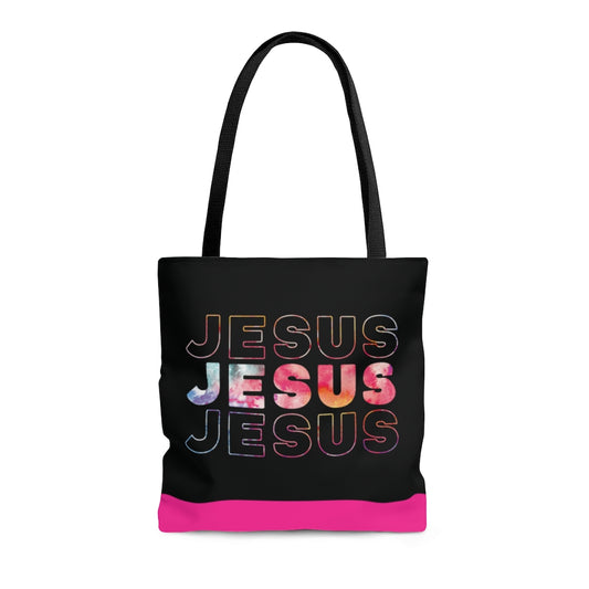 Jesus, Jesus, Jesus Tote Bag