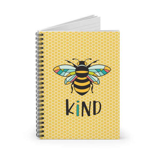 Bee Kind Spiral Notebook