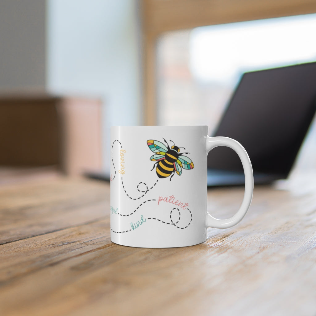 Fruits of the Spirit Bee Mug | Cute Mug for Women