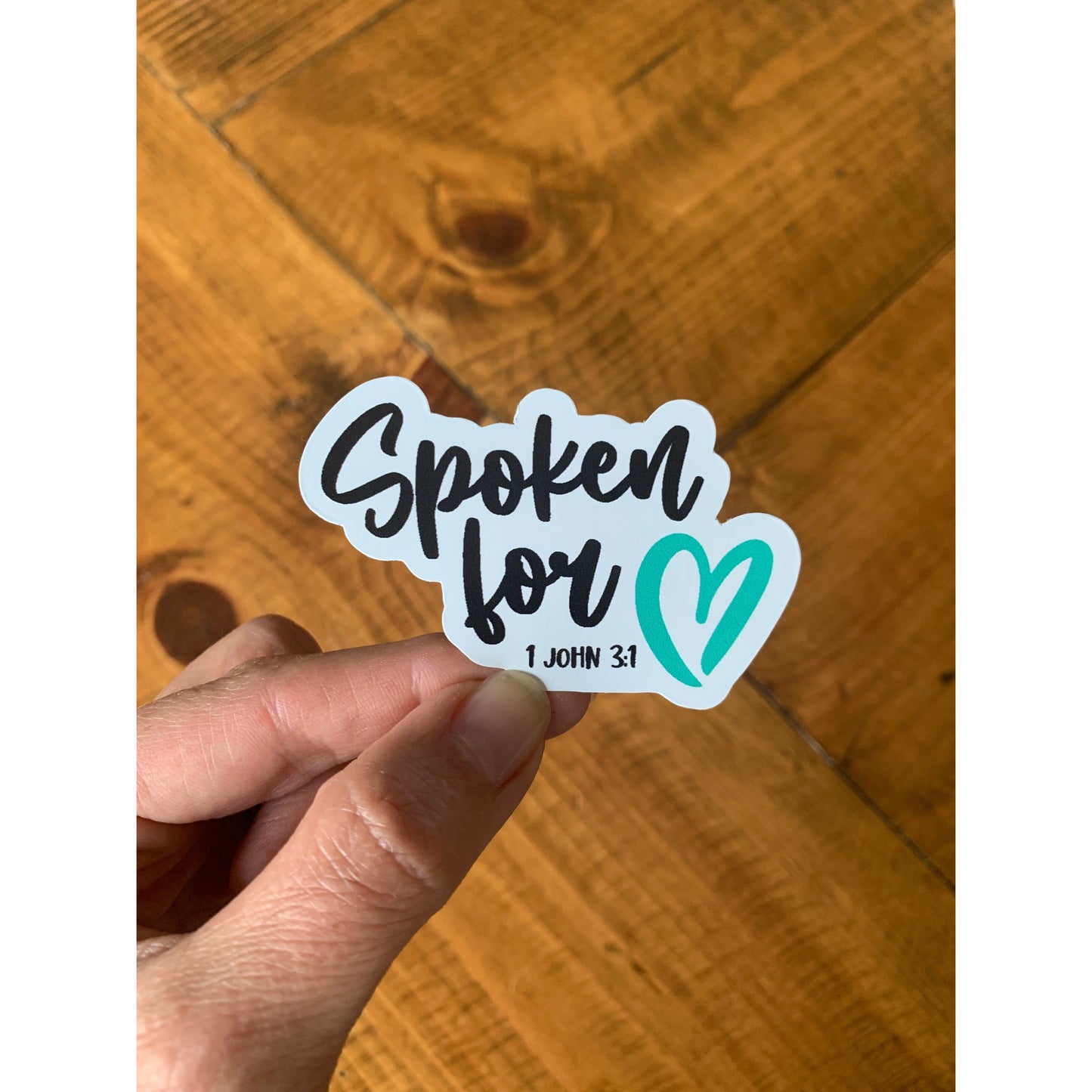 Spoken For | Vinyl Christian Sticker