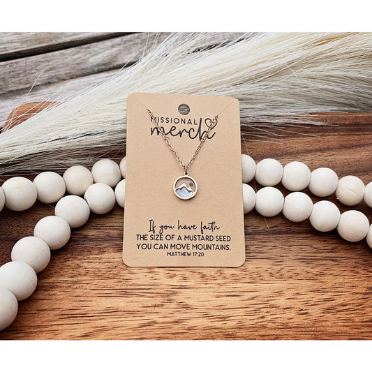 Mustard Seed Necklace | Two Color Options!