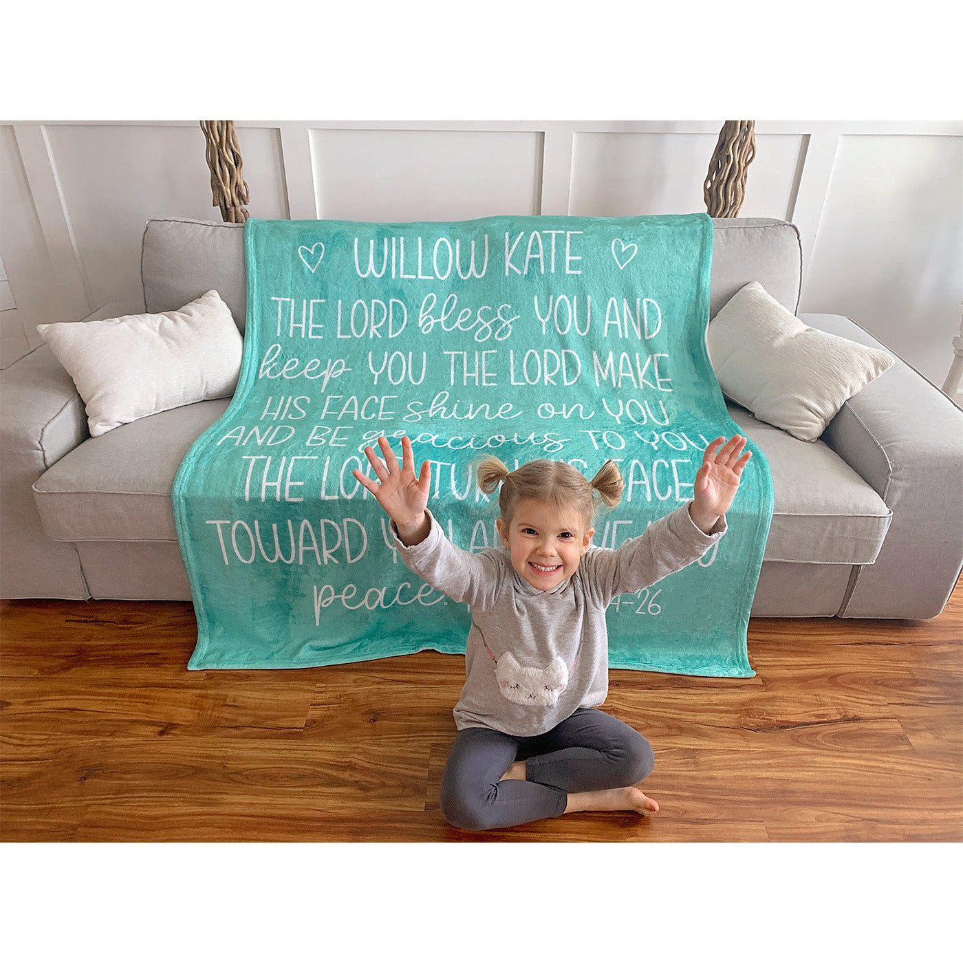 Minky Blessing Blanket | Makes a Great Gift!