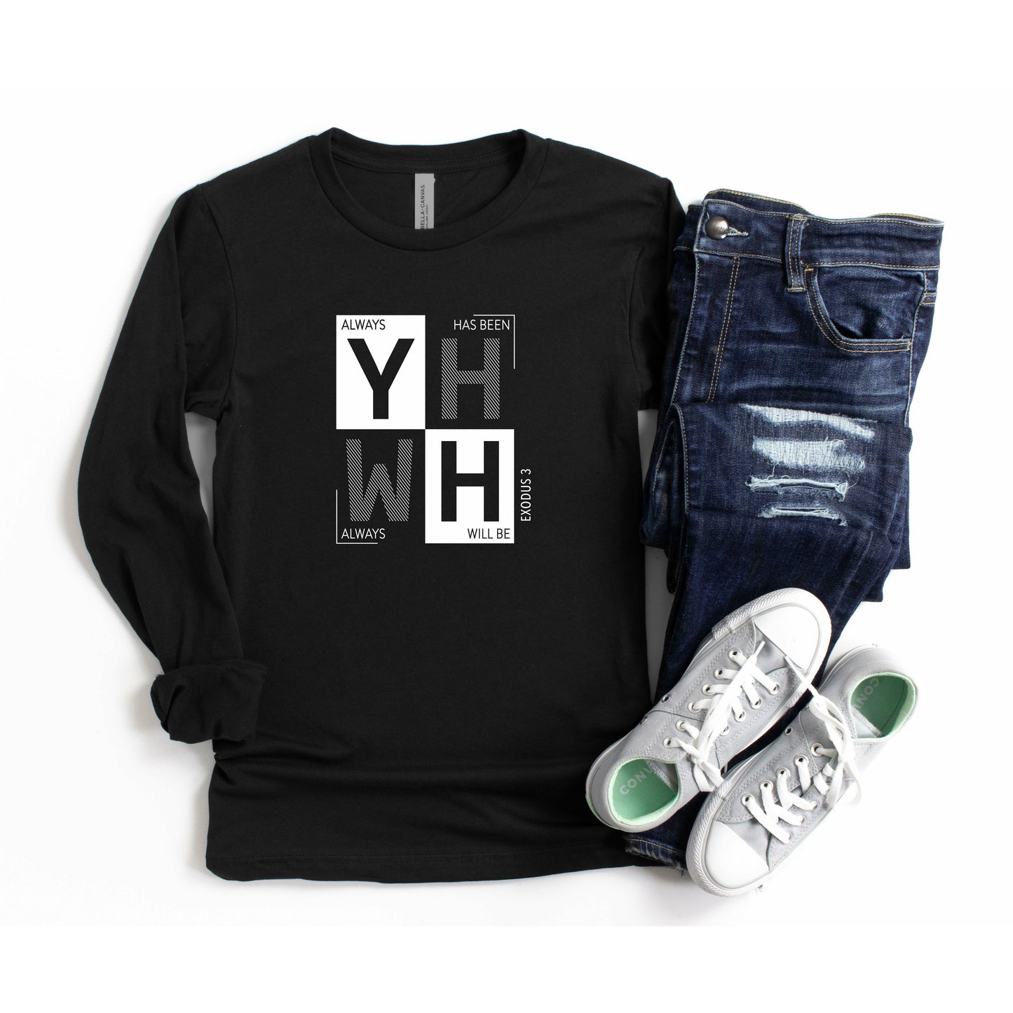 YHWH / Yahweh | Long Sleeve Shirt for Men & Women