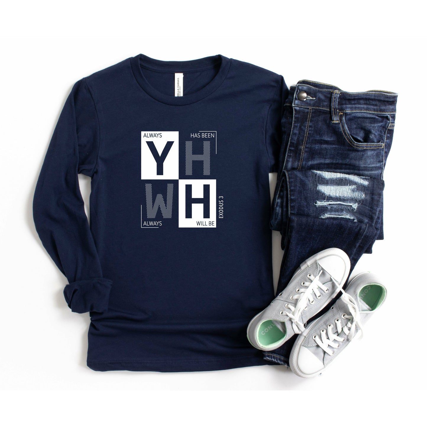 YHWH / Yahweh | Long Sleeve Shirt for Men & Women