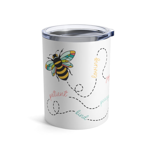 Fruits of the Spirit Bee Tumbler | Coffee Travel Mug for Women